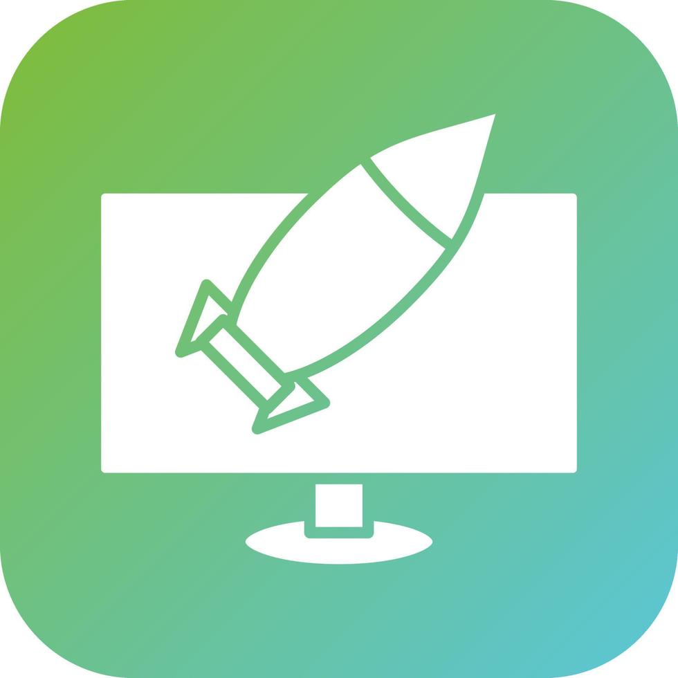 Launch Vector Icon Style