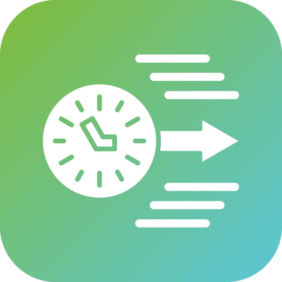 Moving Forward Vector Icon Style