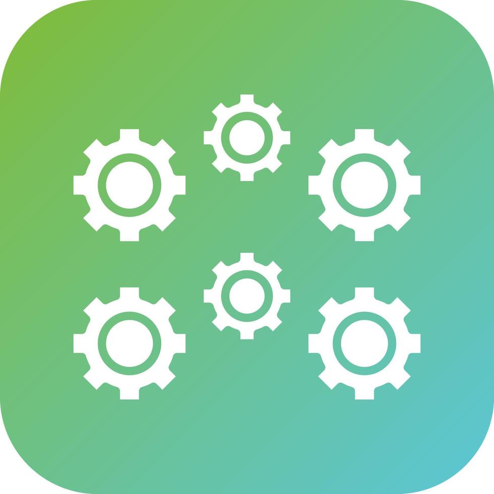 Cog Vector Icon Style