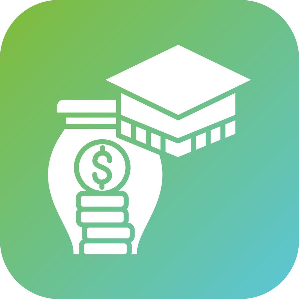 Education Savings Vector Icon Style