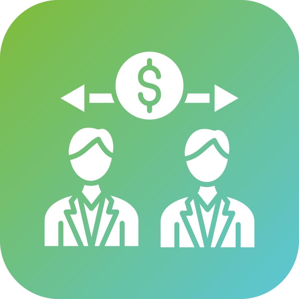 Business Relationship Vector Icon Style