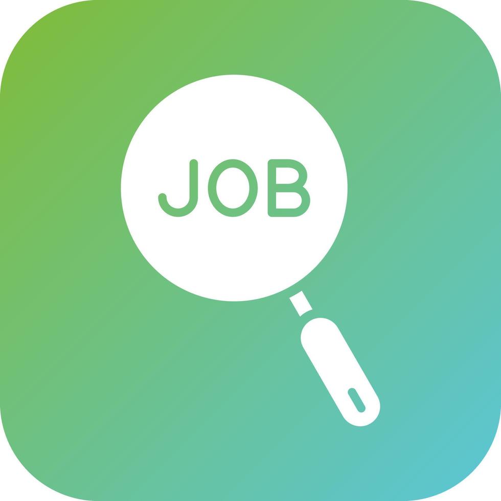 Job Vector Icon Style