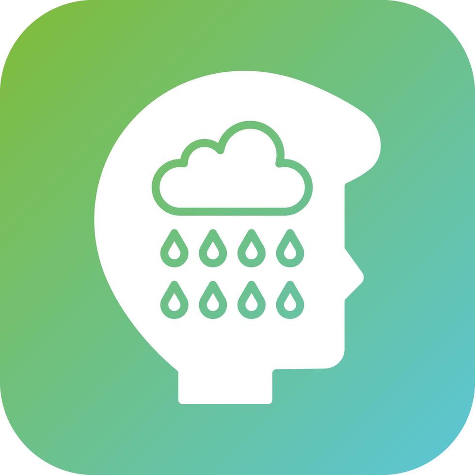 Grief Vector Icon Style