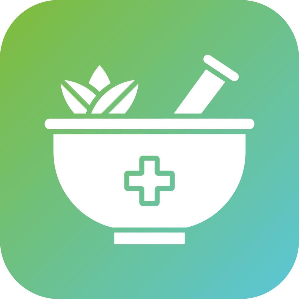 Herbal Treatment Vector Icon Style