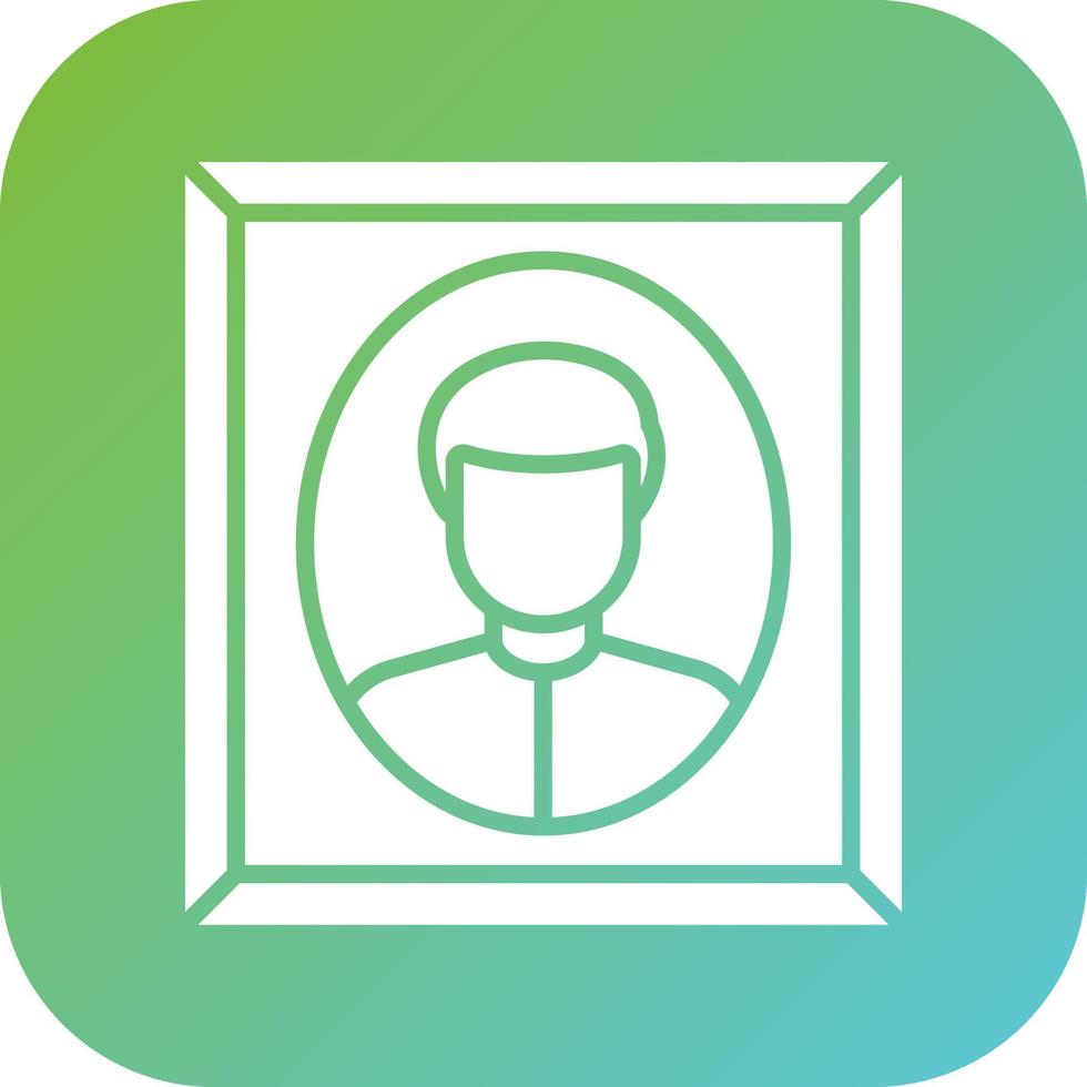 Portrait Vector Icon Style