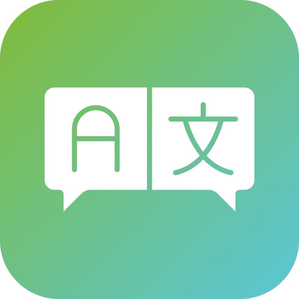Translator Vector Icon Style