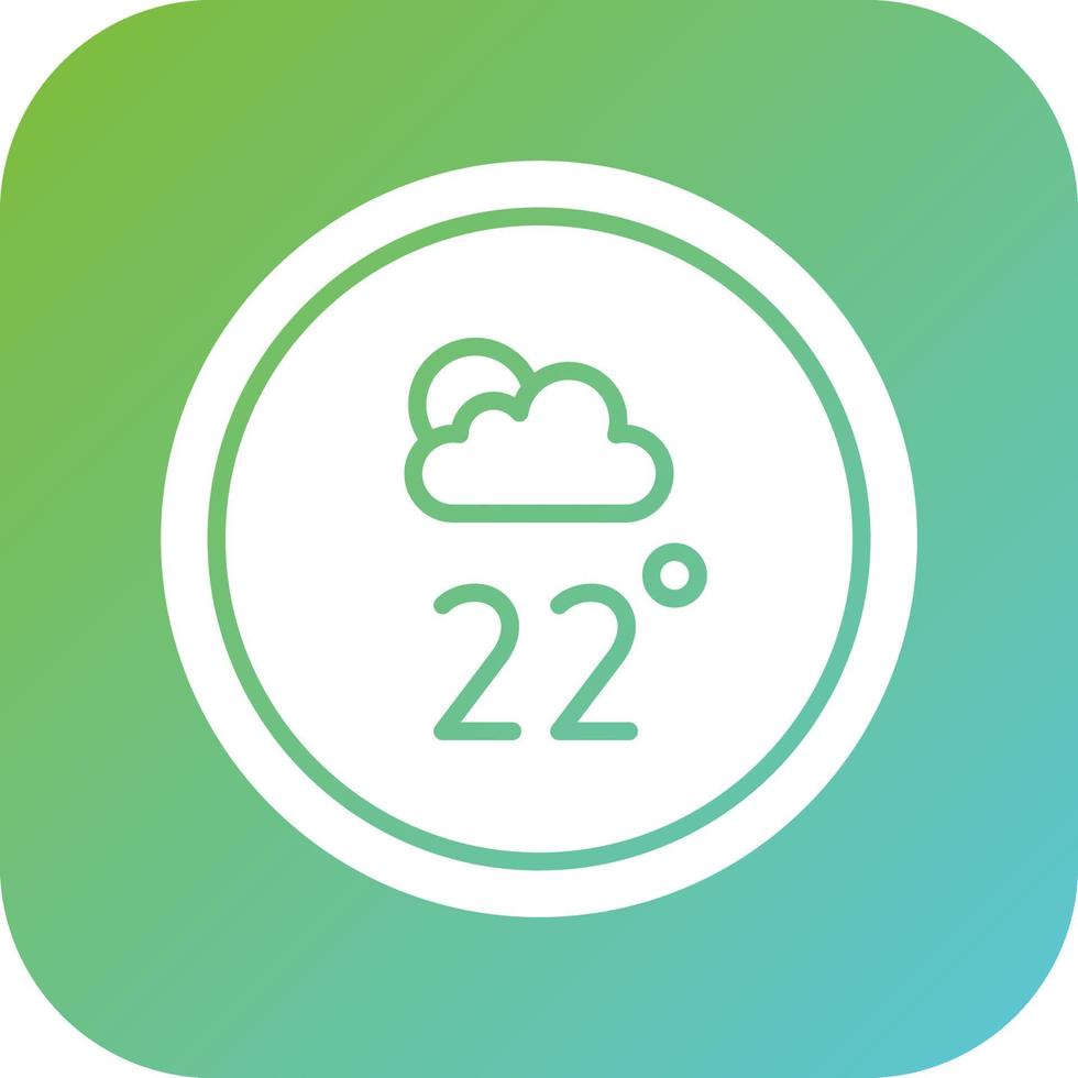 Thermostat Vector Icon Style