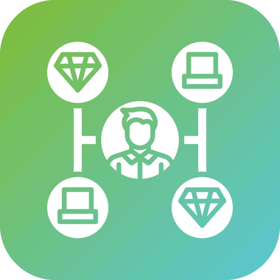 Omnichannel Merchandisin Vector Icon Style