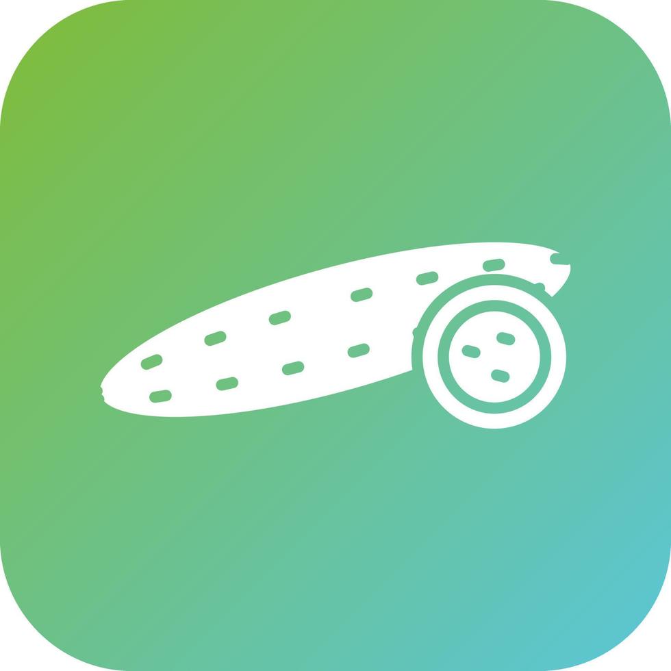Cucumber Vector Icon Style