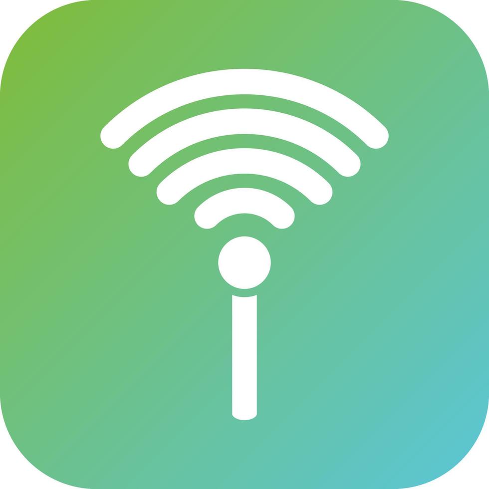 Wifi Connection Vector Icon Style
