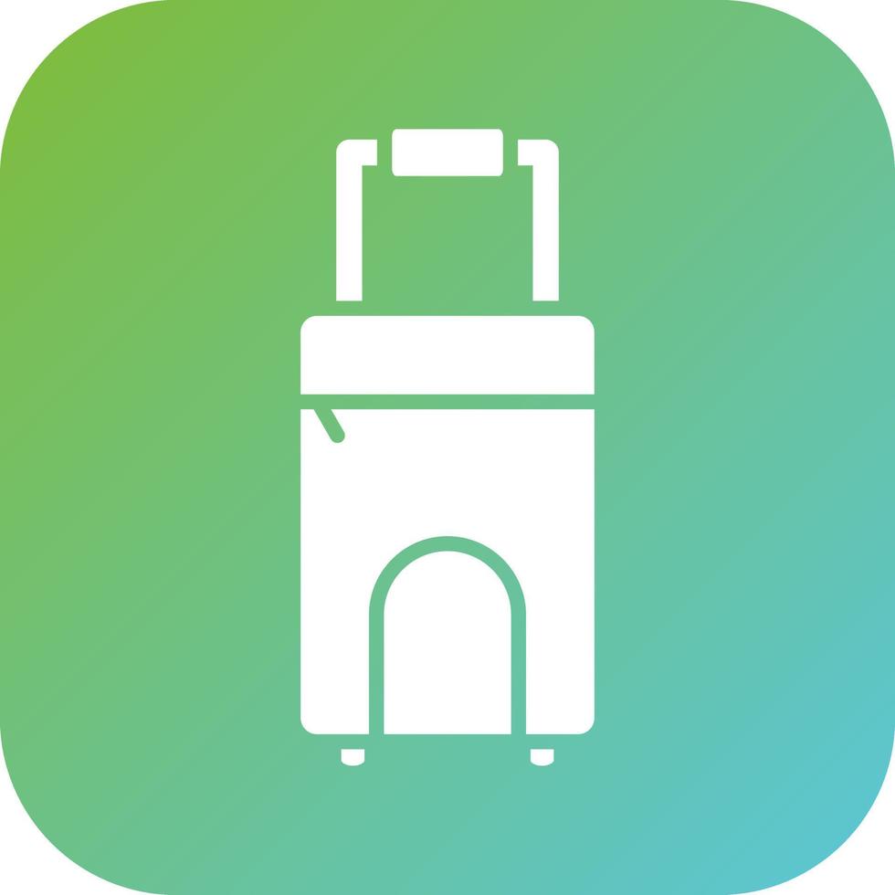 Travel Luggage Vector Icon Style