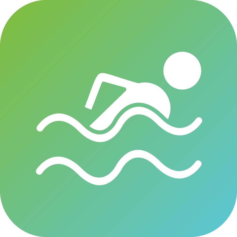 Swimming Pool Vector Icon Style