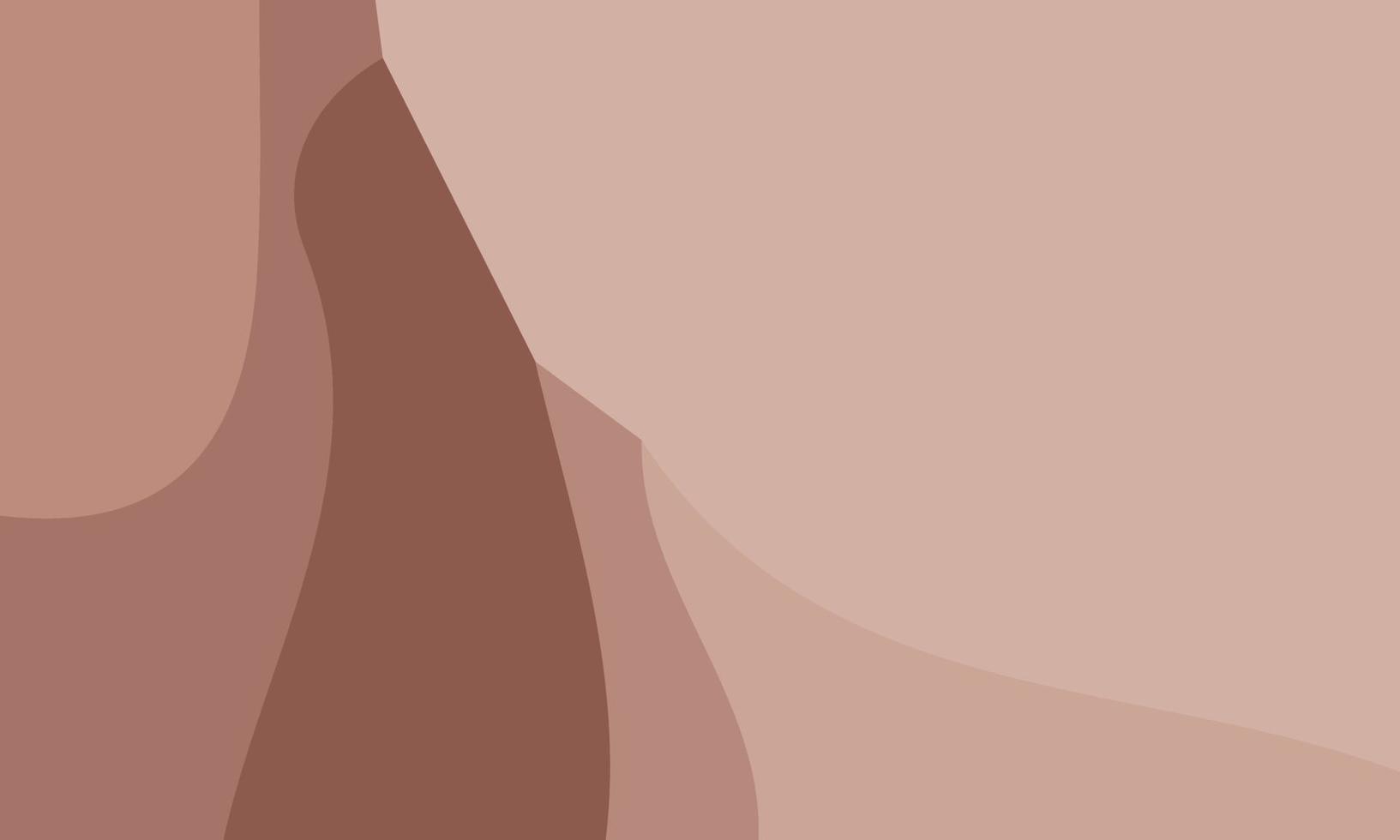 Aesthetic brown abstract background with copy space area. Suitable for poster and banner vector