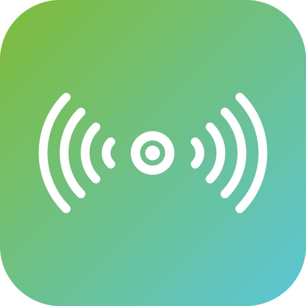 Motion Sensor Vector Icon Style