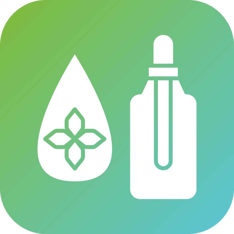 Essentail Oil Vector Icon Style