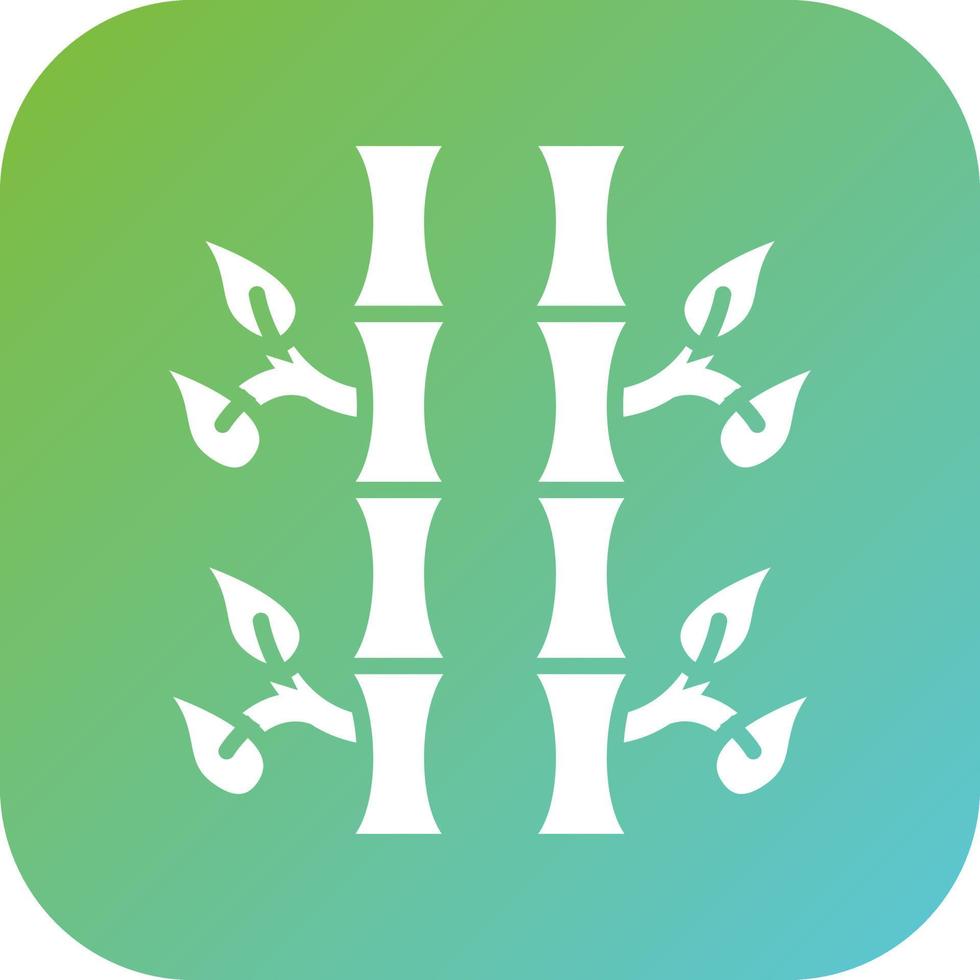 Bamboo Vector Icon Style