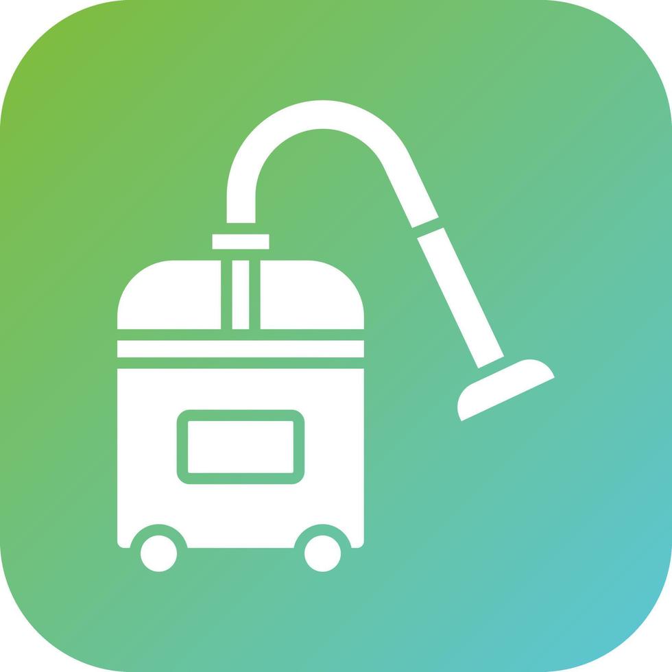 Vacuum Cleaner Vector Icon Style