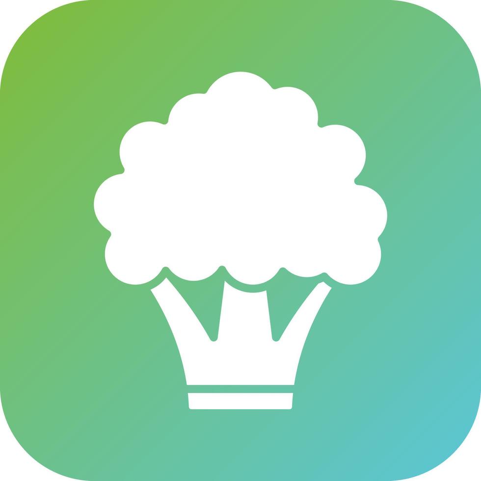 Broccoli Vector Icon Style
