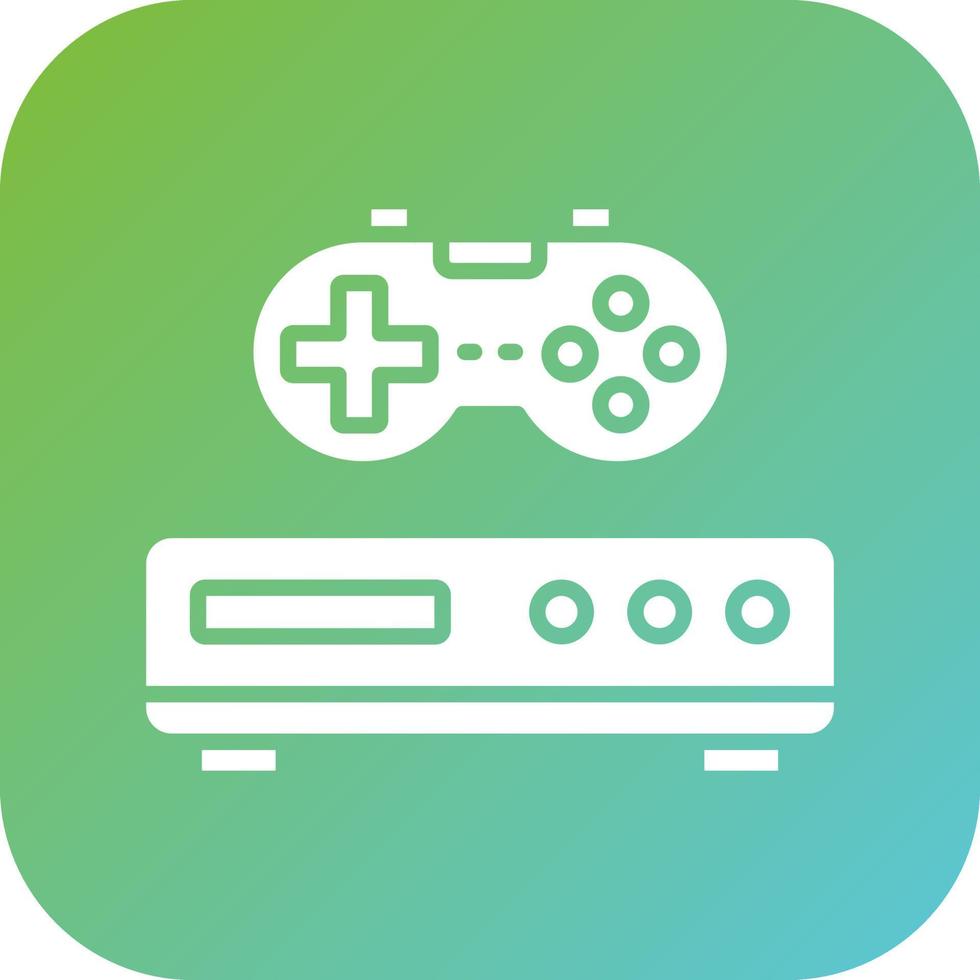 Game Console Vector Icon Style