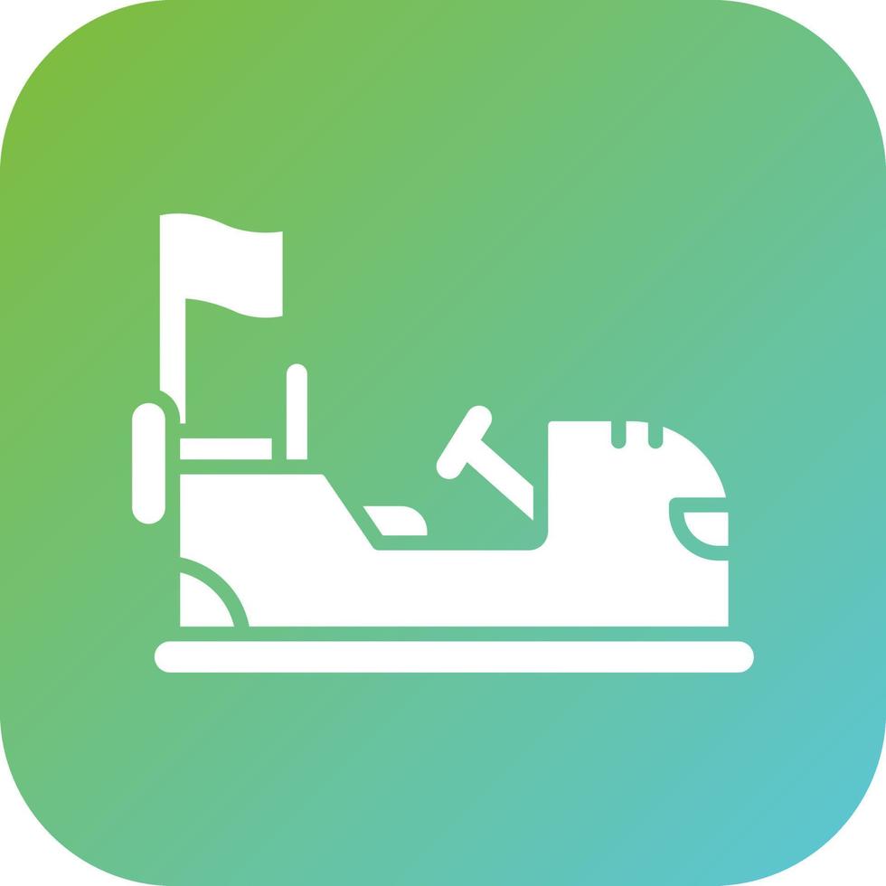 Bumper Cars Vector Icon Style
