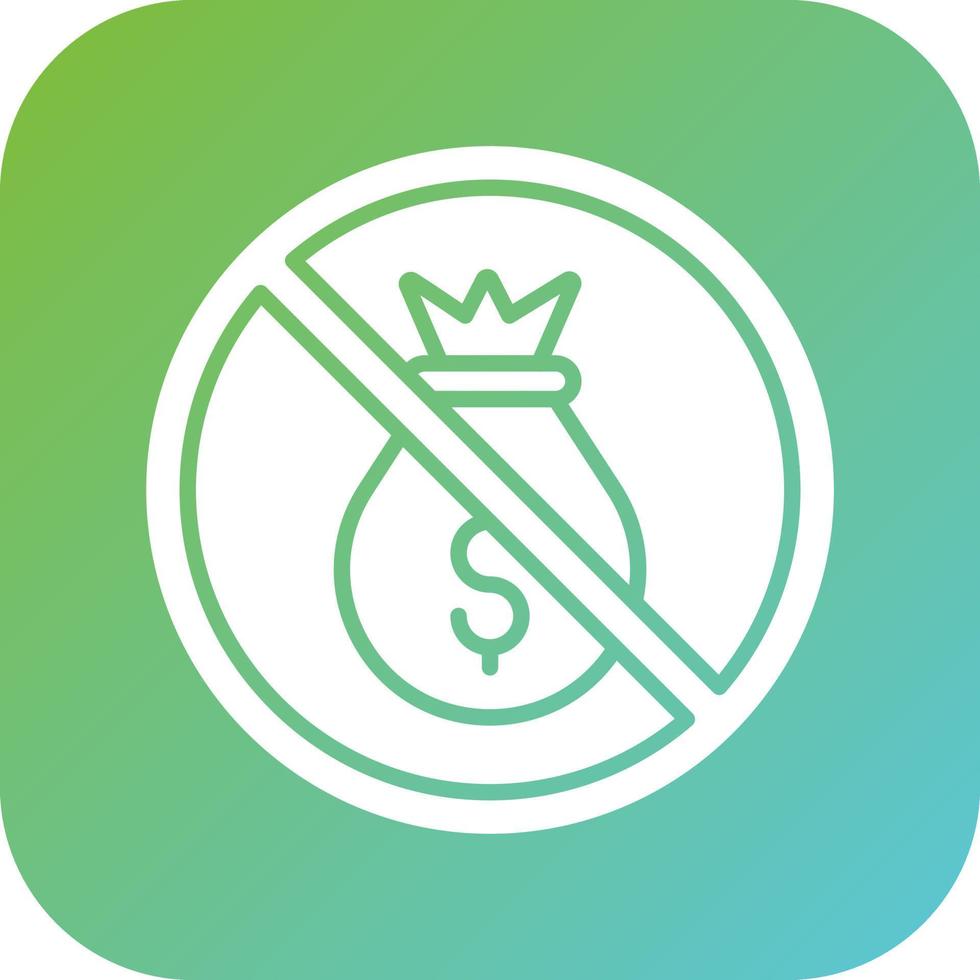 Bribery Vector Icon Style