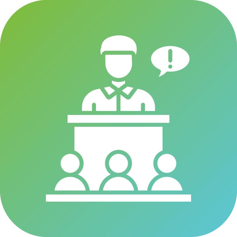 Dictatorship Vector Icon Style