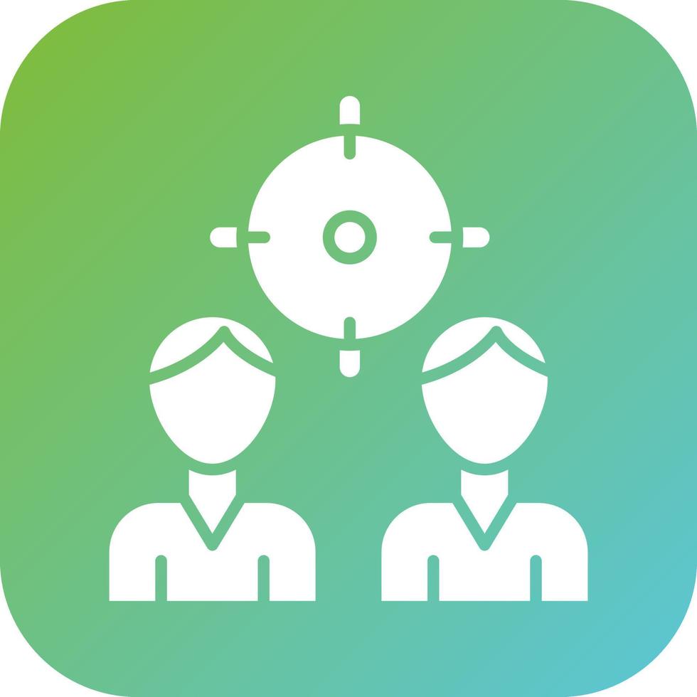 Focus Group Vector Icon Style