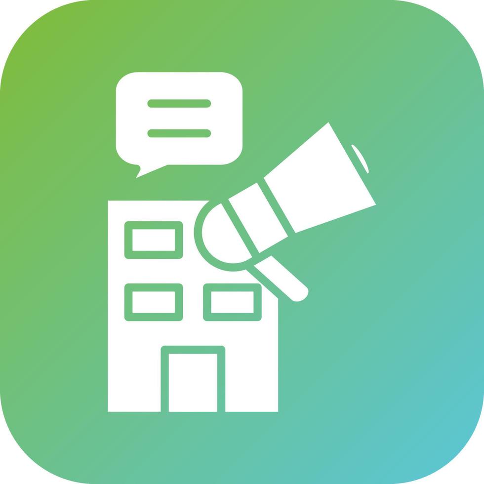 PR Firm Vector Icon Style