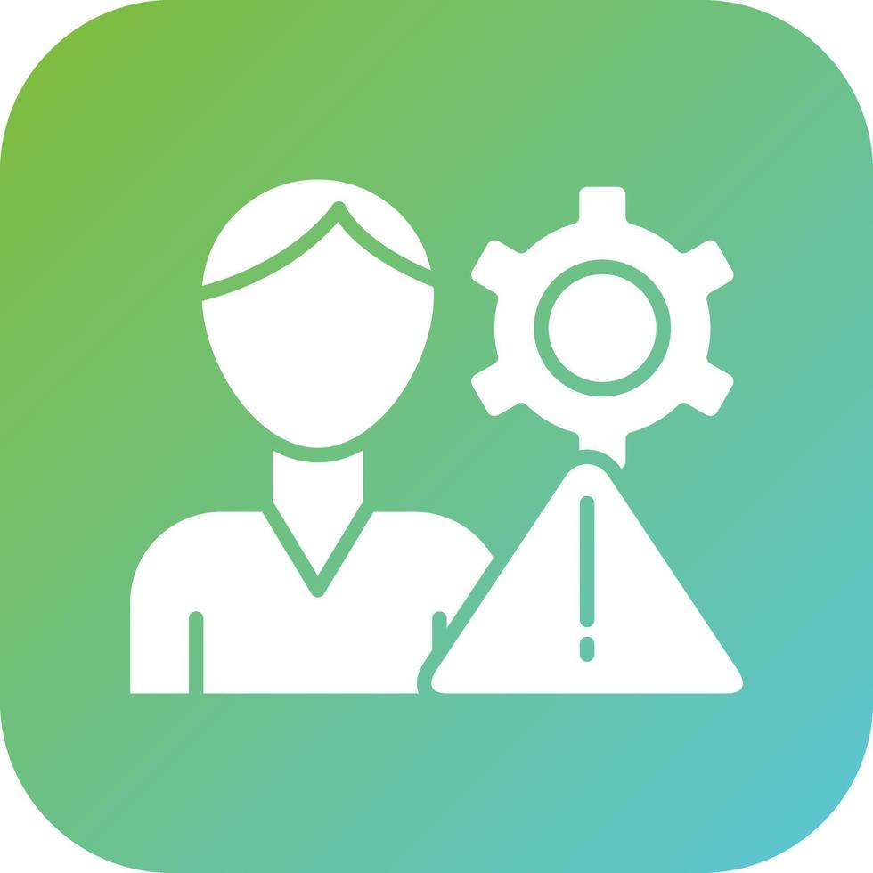 PR Crisis Vector Icon Style