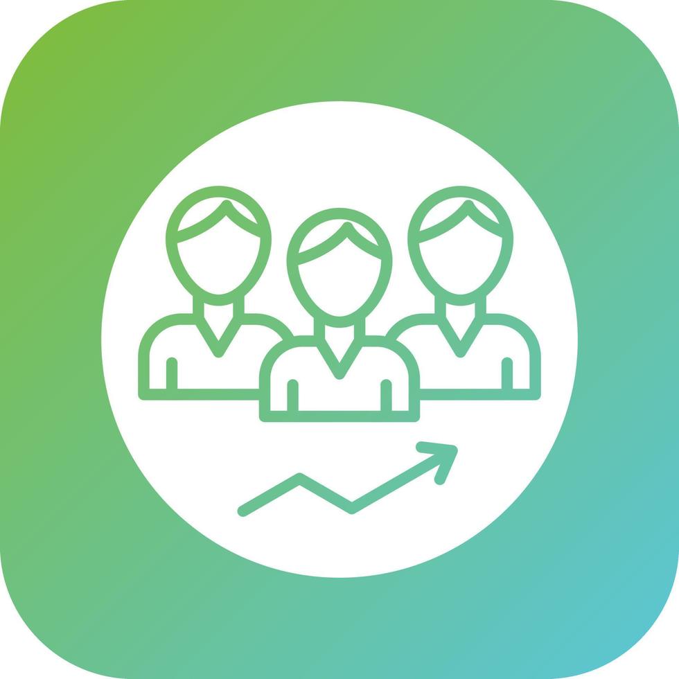 Demographic Vector Icon Style