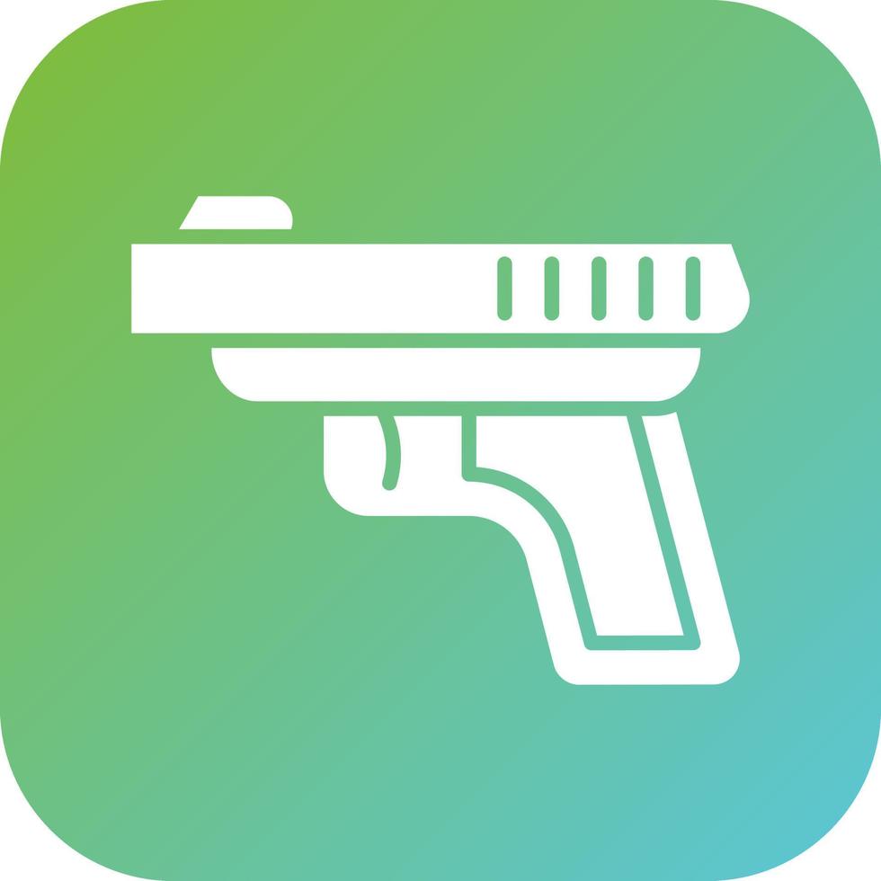 Gun Vector Icon Style