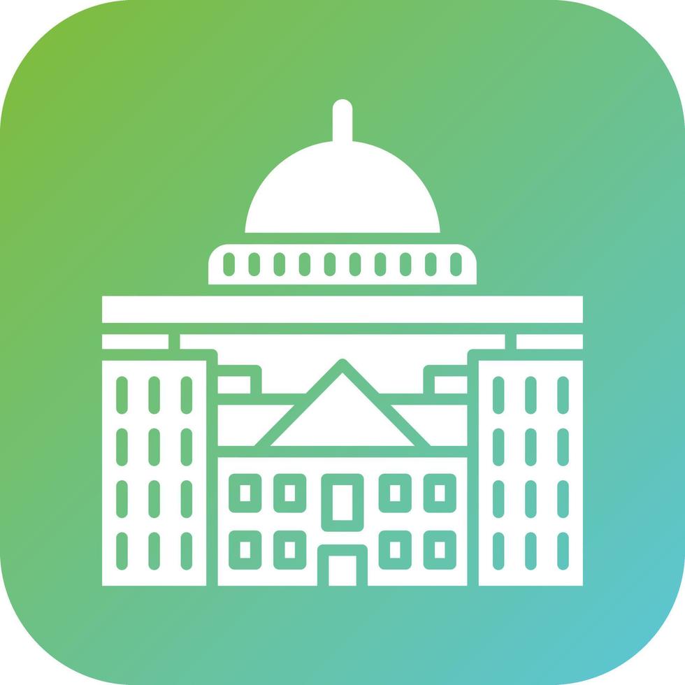 Capitol Vector Icon Style