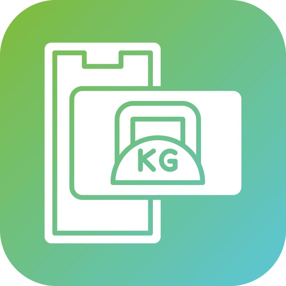 Kettlebell Vector Icon Style