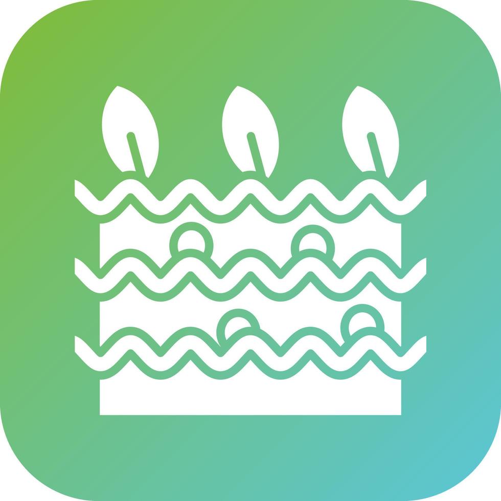 Lasagna Vector Icon Style