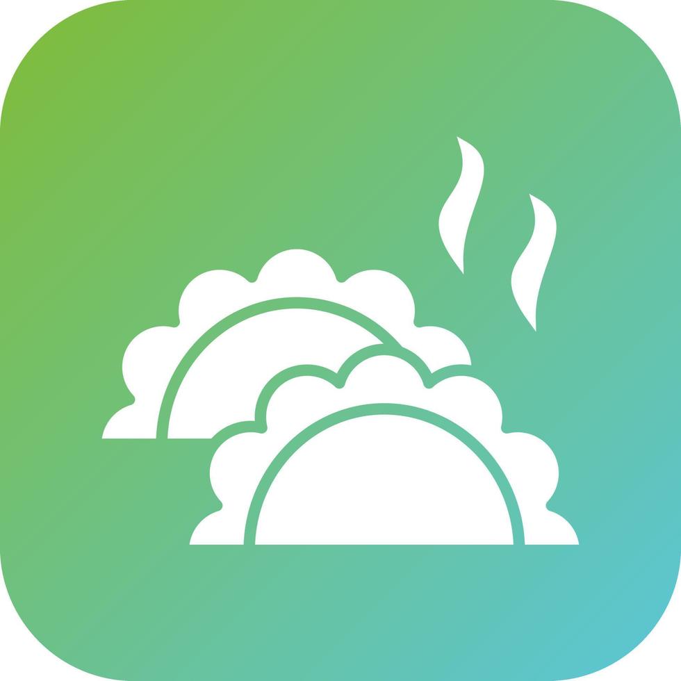 Dumplings Vector Icon Style