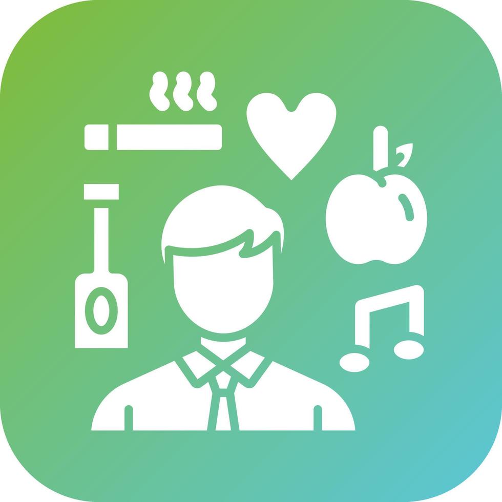 Habit Vector Icon Style