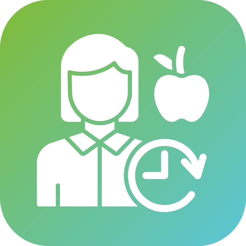 Anti Aging Diet Vector Icon Style