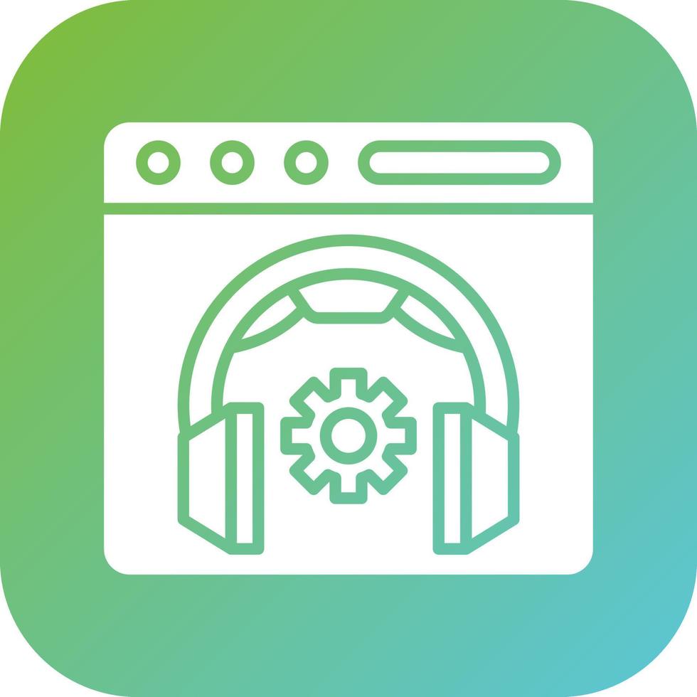24 7 Support Vector Icon Style
