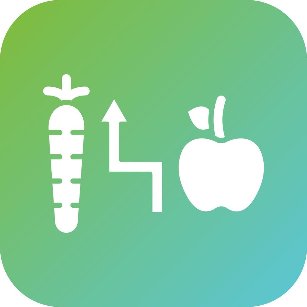 Calorie Intake Vector Icon Style