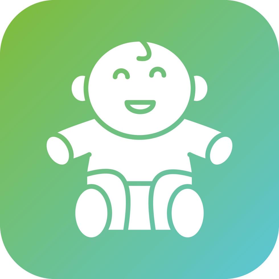 Baby Vector Icon Style