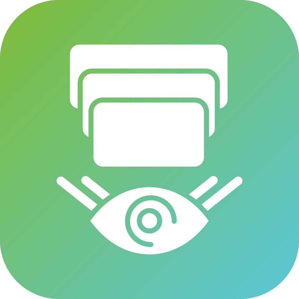 Depth Perception Vector Icon Style