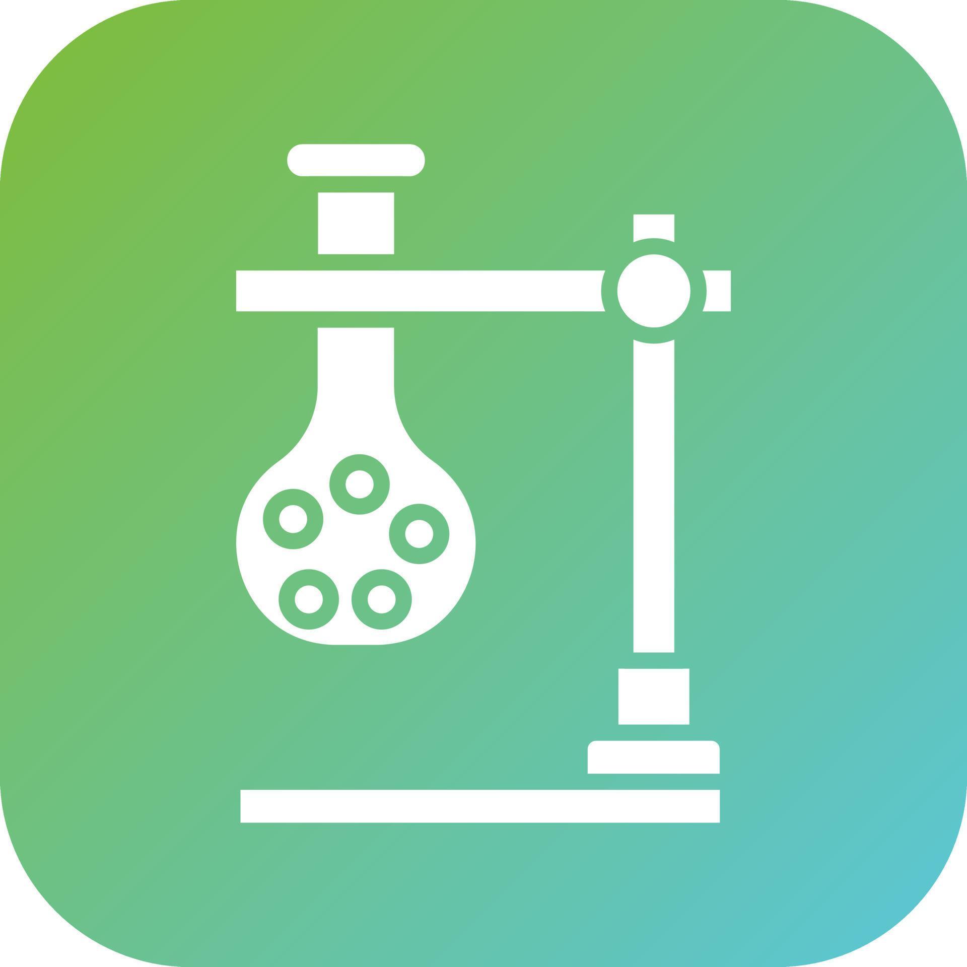 Retort Stand Vector Icon Style 22366359 Vector Art at Vecteezy