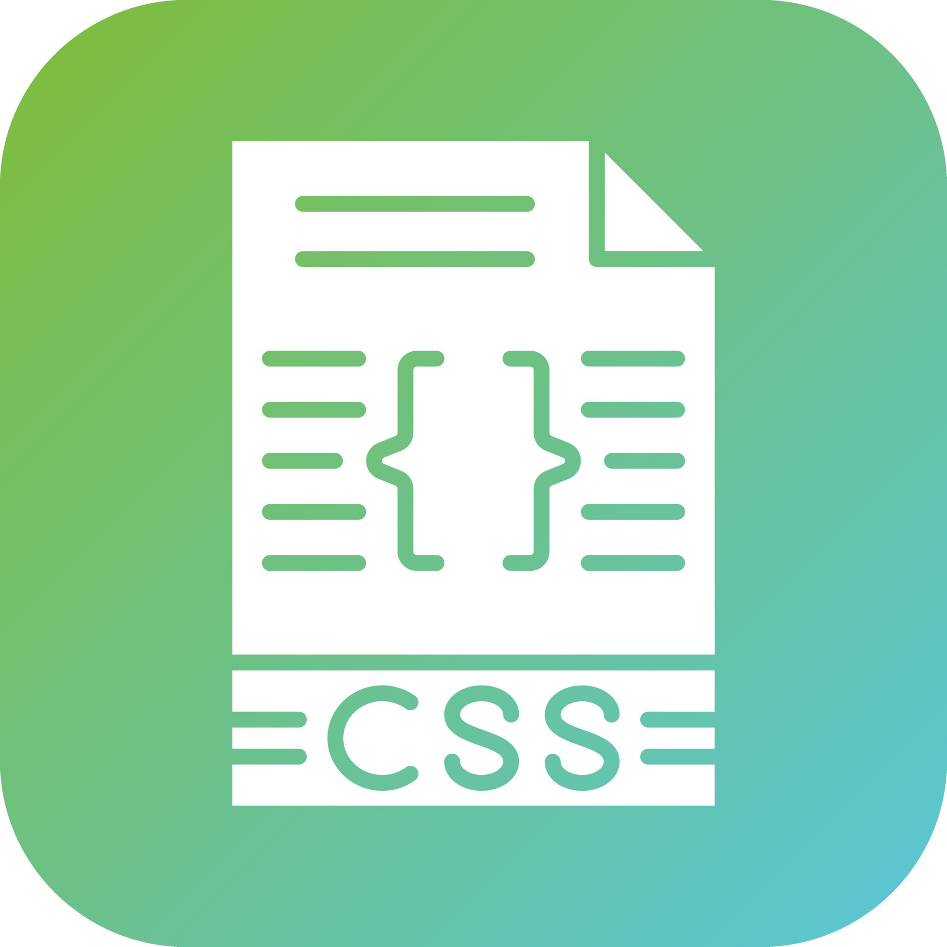 CSS Vector Icon Style 22366432 Vector Art at Vecteezy