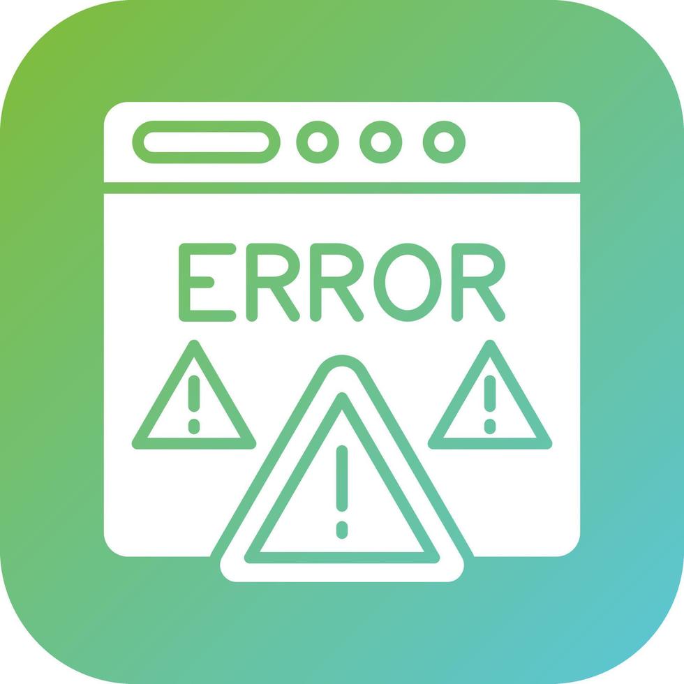 Error Vector Icon Style