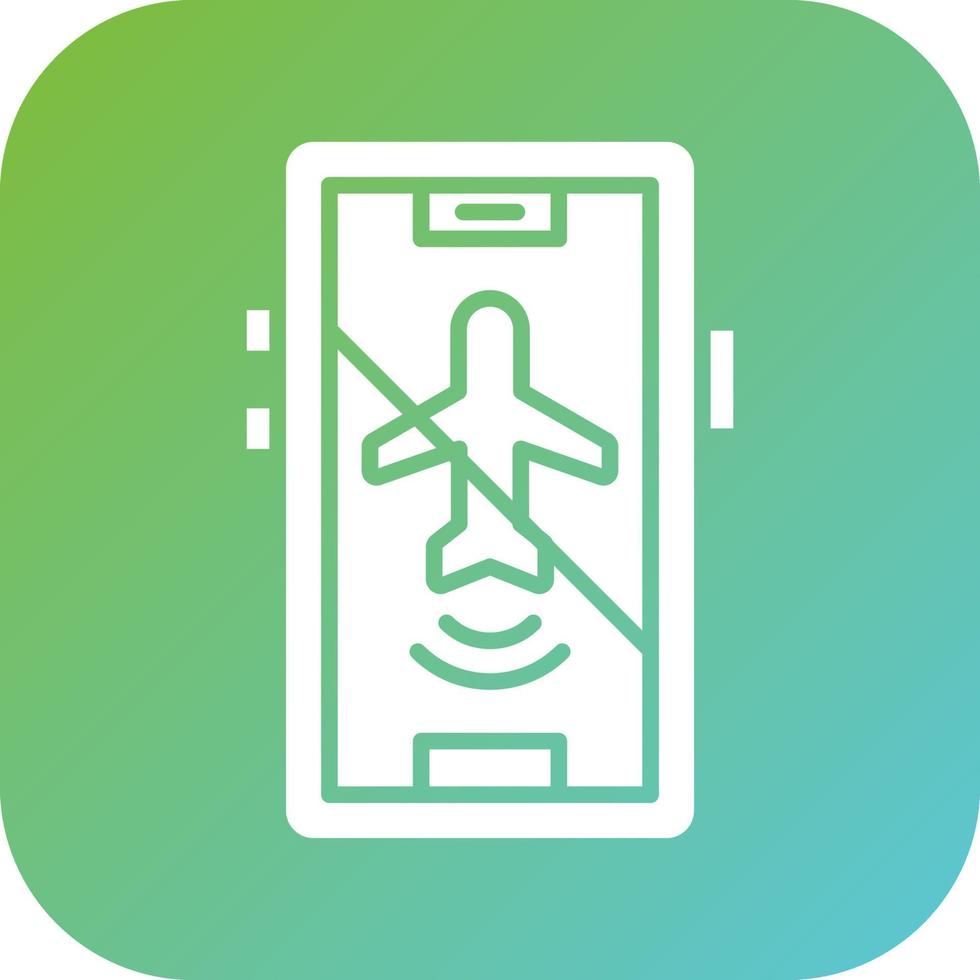 Airplane mode Inactive Vector Icon Style