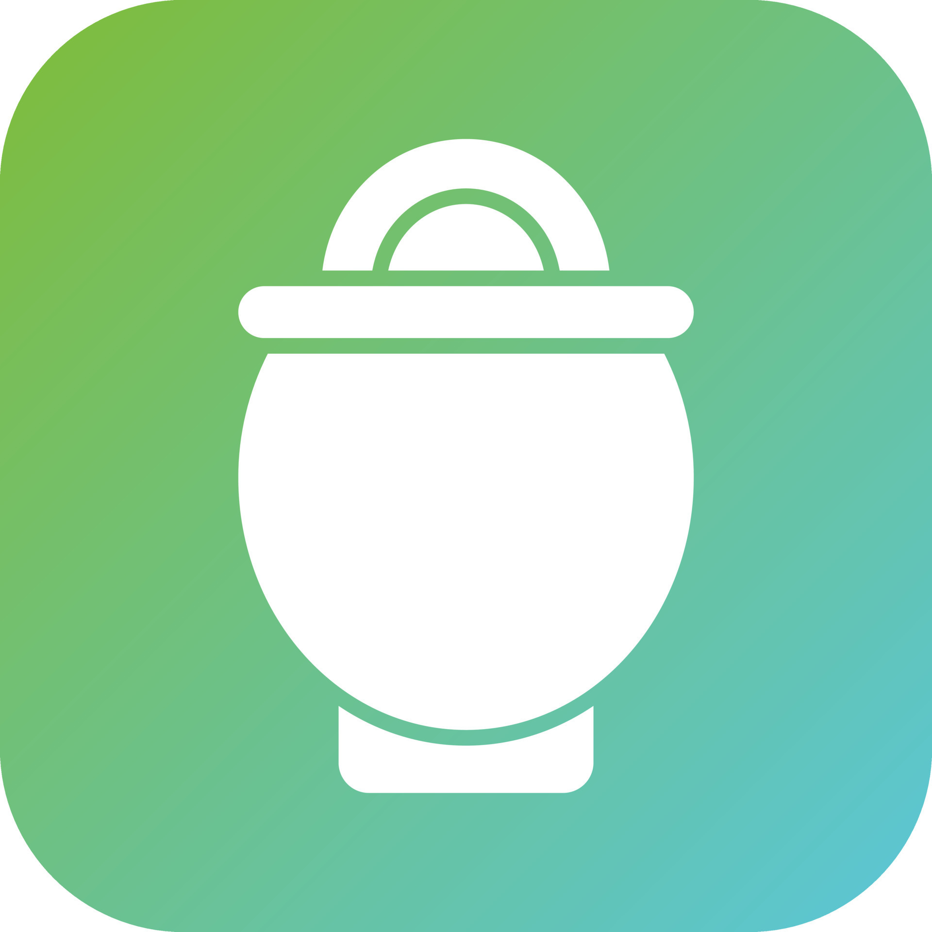 Crucible And Cover Vector Icon Style 22366536 Vector Art at Vecteezy