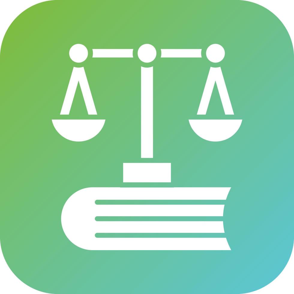 Common Law Vector Icon Style
