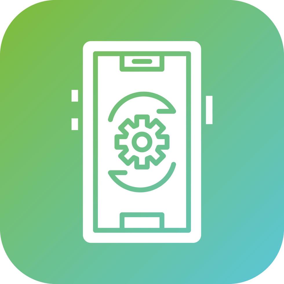 ajuste sistema vector icono estilo