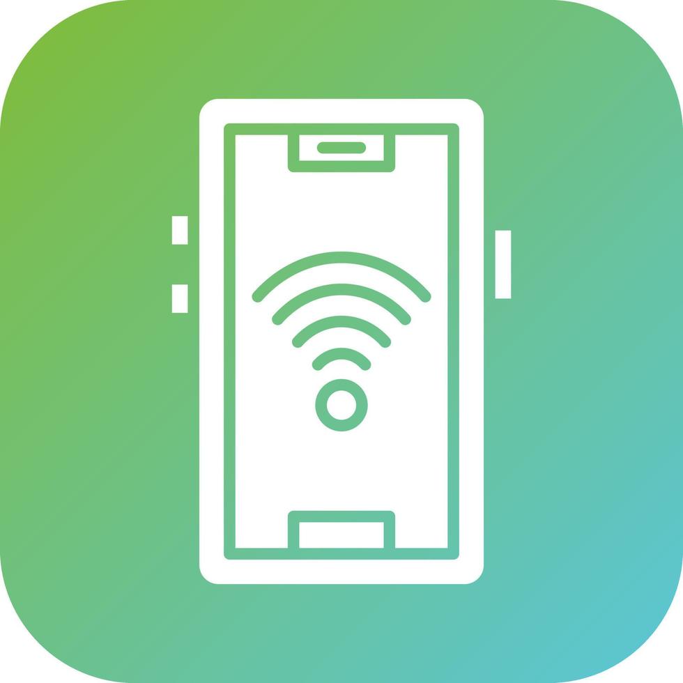 Signal Wifi 4 Bar Vector Icon Style