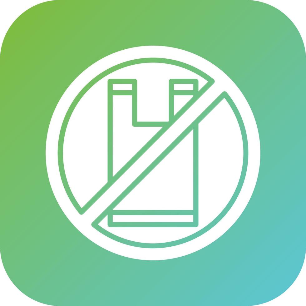 No Plastic Vector Icon Style